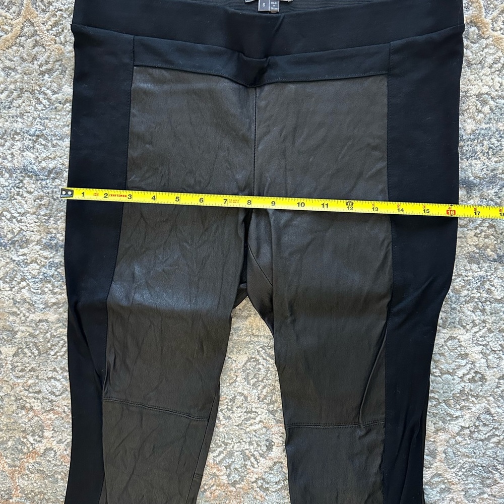 VINCE leather pants size 6 - Picture 5 of 10